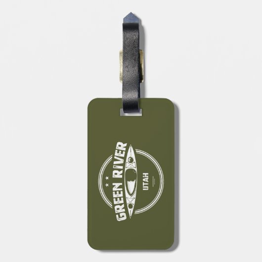Green River Utah Kayaking Gepäckanhänger (Rückseite vertikal)