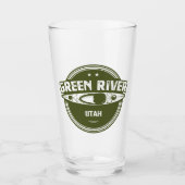 Green River Utah Kayaking Glas (Vorderseite)