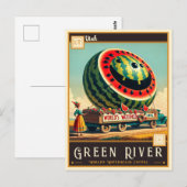 Green River, Utah | Vintage Postkarte (Vorne/Hinten)