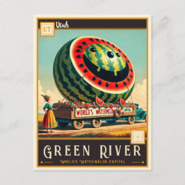 Green River, Utah | Vintage Postkarte
