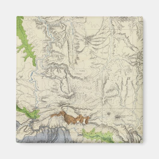 Green River von der Gewerkschaft Pacific Rail Road Magnet (Vorne)
