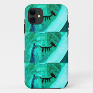 Green Rock Art Case