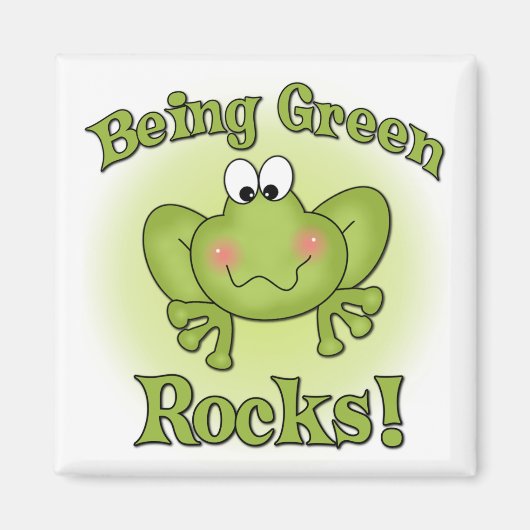 Green Rocks Magnet (Vorne)
