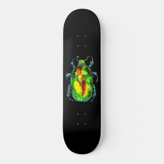 Green Rose Chafer Skateboard (Vorderseite)
