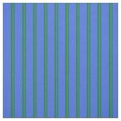 Green & Royal Blue Lines Stoff (Muster)