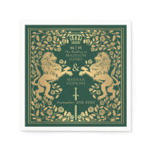 Green Royal Lion Mittelalterliche Hochzeit