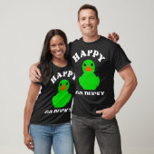 Green Rubber Duck Happy Go Ducky Pun St Patricks D T-Shirt (Unisex)