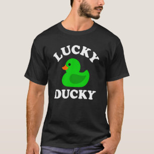 Green Rubber Duck Lucky Ducky Quack St Patricks Da T-Shirt