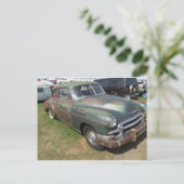 Green Rustbucket Postkarte (Stehend Vorderseite)