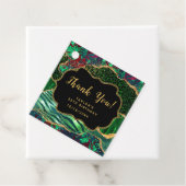 Green Safari Agate Birthday Vielen Dank Geschenkanhänger (Beispiel)