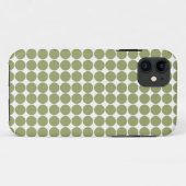 Green Safari Dot Case-Mate iPhone Hülle (Rückseite (Horizontal))