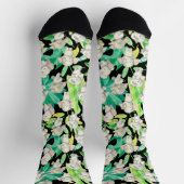 Green Safari Elephant Socks Socken (Oben)