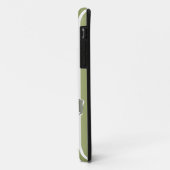 Green Safari Strip mit Leopard Case-Mate iPhone Hülle (Hinten/Links)