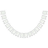 Green Safari Toile D Jouy Jungle Theme Kinderdusch Wimpelkette (Alle)