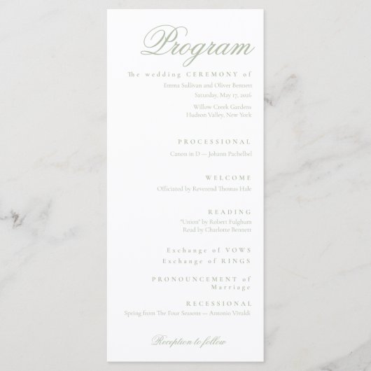 green sage programm (Vorderseite)