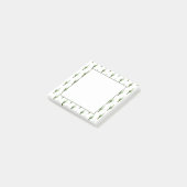 Green Saguaro Cactus Desert Südwest Garden Post-it Klebezettel (angewinkelt)