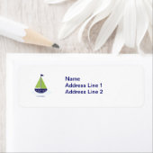 Green Sailboat Rücksendeadresse (Insitu)