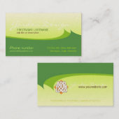 Green Sails Business Card Visitenkarte (Vorne/Hinten)