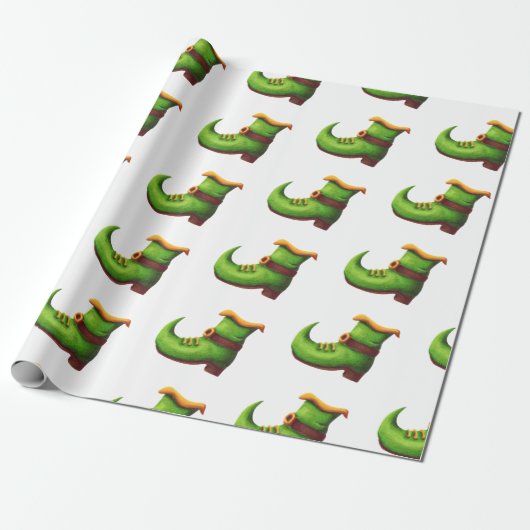 Green Saint Patrick's Day Geschenkpapier (Ungerollt)