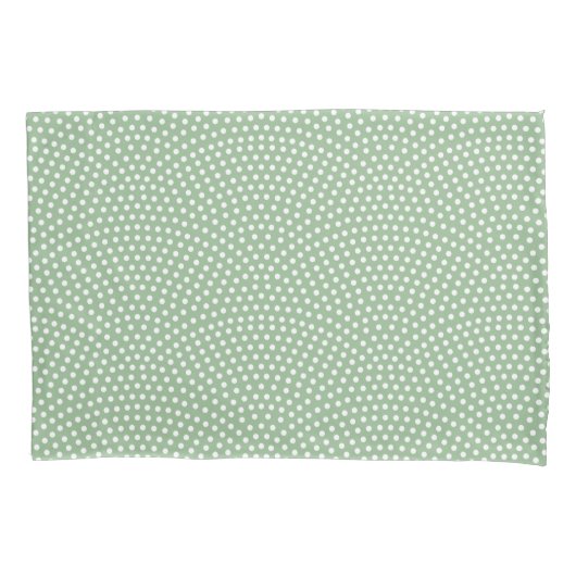 Green Same Komon (groß) Kissenbezug (Vorderseite-Links)