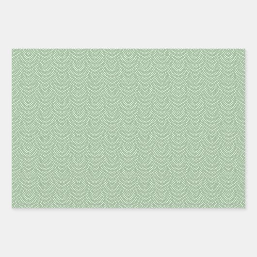 Green Same Komon (klein) Geschenkpapier Set (Vorderseite)