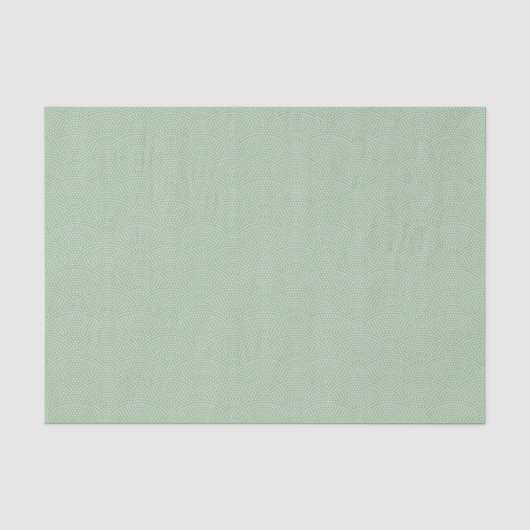 Green Same Komon (klein) Seidenpapier (Vorderseite)