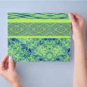 Green Sampler Bulk Scrapbook Paper Pages Flyer (Hand)