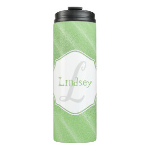 Green Sand Ripples Personalisiert Thermal Tumbler Thermosbecher