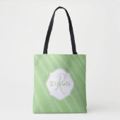 Green Sand Ripples Personalisierte Tasche (Vorderseite)