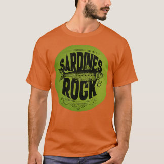 Green Sardines Rock T-Shirt