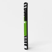 Green Sassy Star Zebra BT iPhone 5 Fall Case-Mate iPhone Hülle (Hinten/Links)