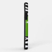 Green Sassy Star Zebra BT iPhone 5 Fall Case-Mate iPhone Hülle (Hinten/Rechts)