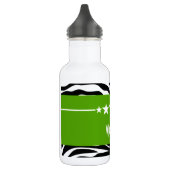 Green Sassy Star Zebra Trinkflasche (Links)