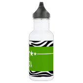 Green Sassy Star Zebra Trinkflasche (Rechts)