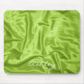 Green Satin - Computer Mousepad (Vorne)