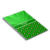 Green Satin & Ivy My Secrets Personalisiert Journa Notizblock (Rechte Seite)