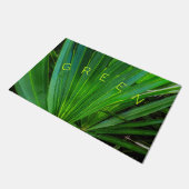 GREEN Saw Palmetto Door Mat Fußmatte (Schrägansicht)
