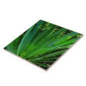 GREEN Saw Palmetto Keramik Tile Fliese (Seite)