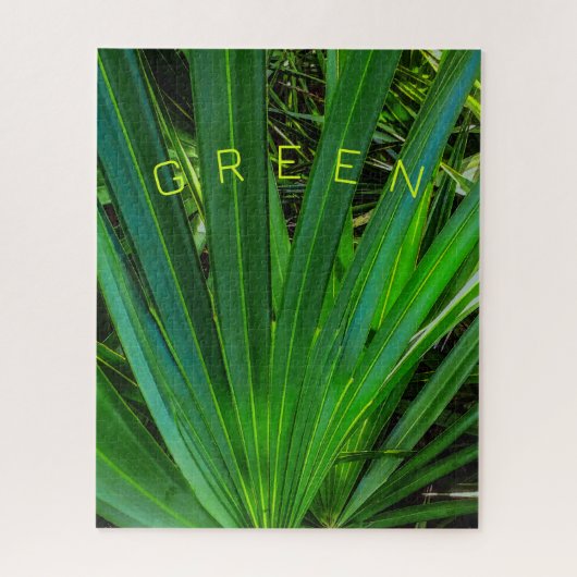 GREEN Saw Palmetto Puzzle (Vertikal)