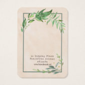 Green Scene Foliage Oring Display (Rückseite)