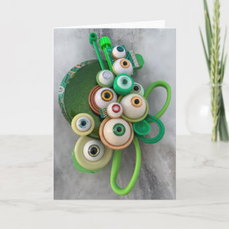 Green Scissors Karte