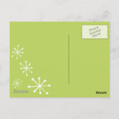 Green Scooter Postkarte (Rückseite)