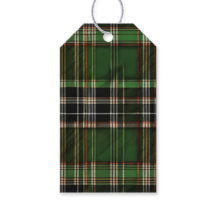 Green Scottish Tartan Gastgeschenk Hochzeit