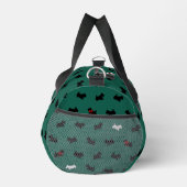 Green Scottish Terrier Duffel Bag Duffle Bag (Rechts)