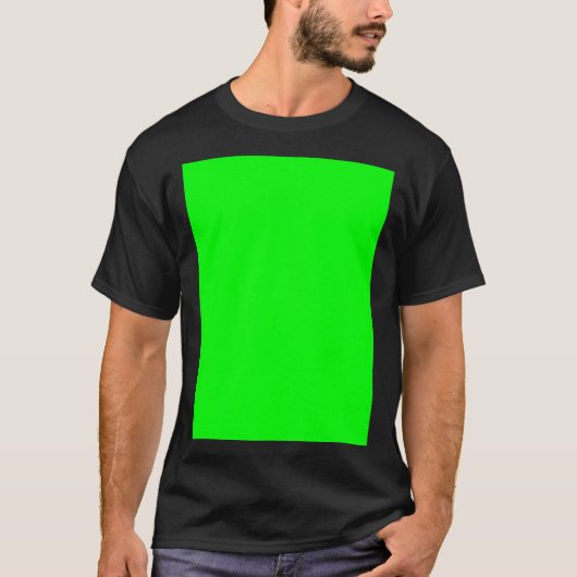 Green Screen Chroma Background For Streaming & amp T-Shirt (Vorderseite)