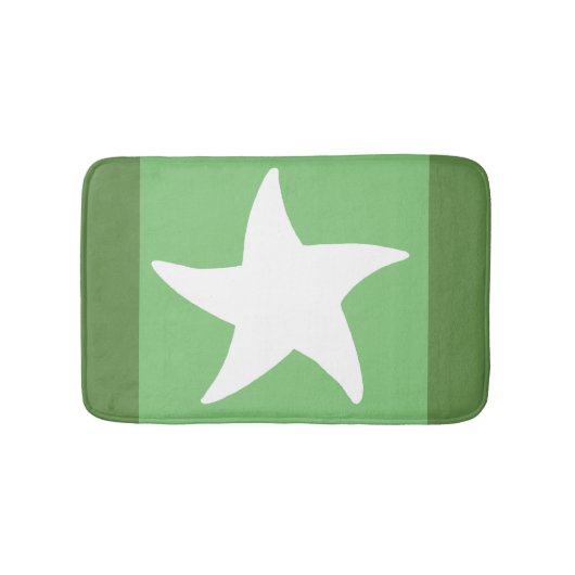 Green Sea Star Badematte (Vorderseite)