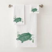 Green Sea Turtle Bath Set (Insitu)