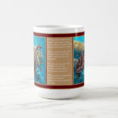 Green Sea Turtle Coffee Tasse (Mittel)