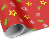 Green Sea Turtle Holiday Geschenkpapier Wrapping P (Rolleneckpunkt)
