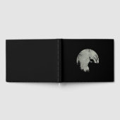 Green Sea Turtle Ocean Turtle Howling Est Moon Gästebuch (Voll)